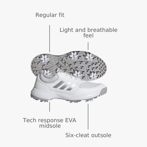 NWT Adidas Womens Tech Response 2.0 Golf Shoes - Picture 2 of 7